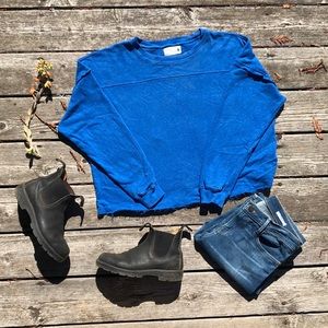 Back Beat Co. Raw Edge Sweatshirt